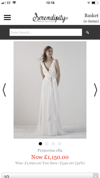 Struggling to find a wedding dress
