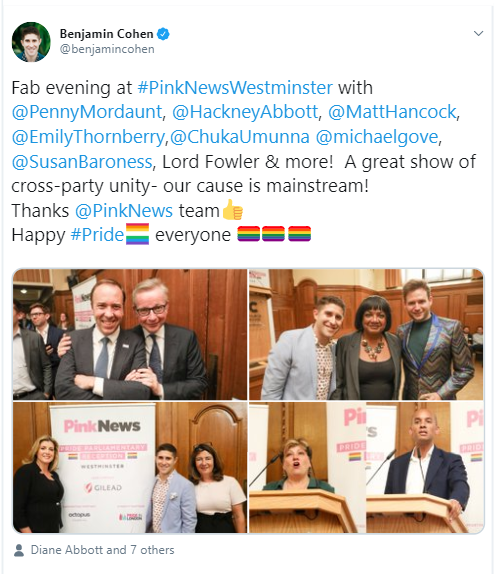 YouGov poll finds 56% agree with the right to self identify - poll commissioned by Pink News