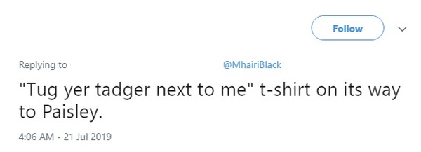 Twitter wanker (literally)
