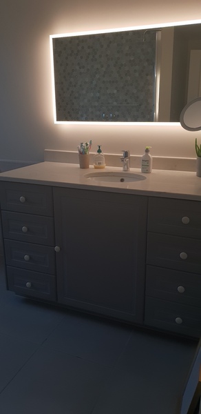 Kitchen unit for bathroom vanity?