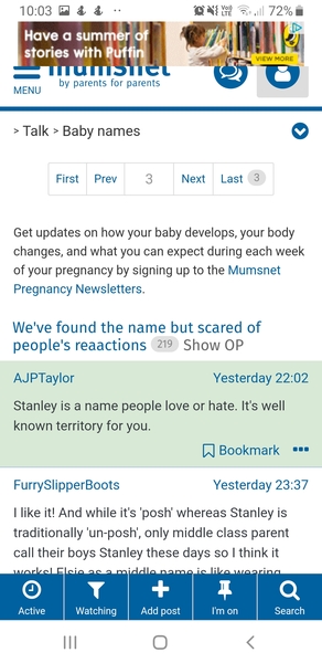 We've found the name but scared of people's reaactions
