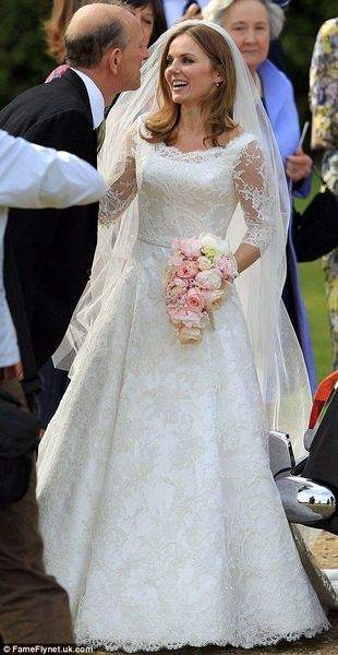 Celeb wedding dresses