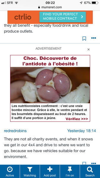 French advert on MN, what is it