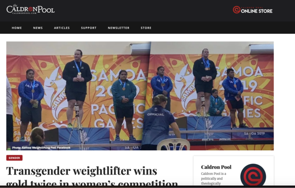 Laurel Hubbard wins gold