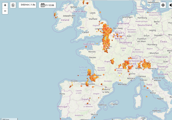 Thunderstorm watch summer 2019