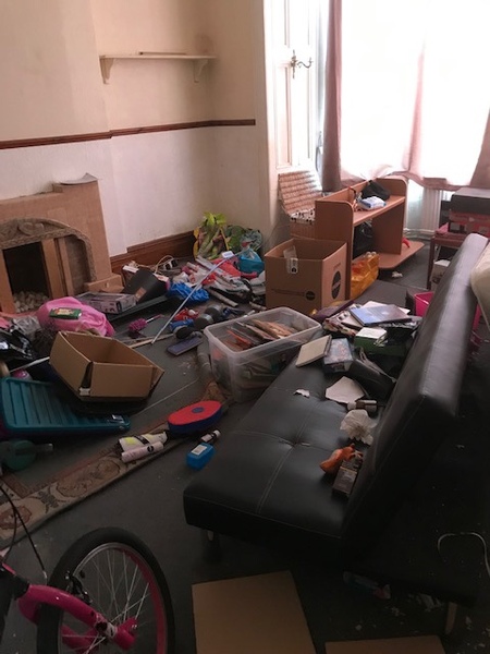 Hoarding and moving house