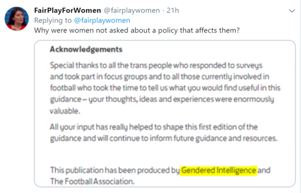 Kristina says as a male trans woman we have no right...