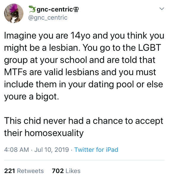 Supporting our lesbian sisters THREAD EDITED BY MNHQ AT OP'S REQUEST
