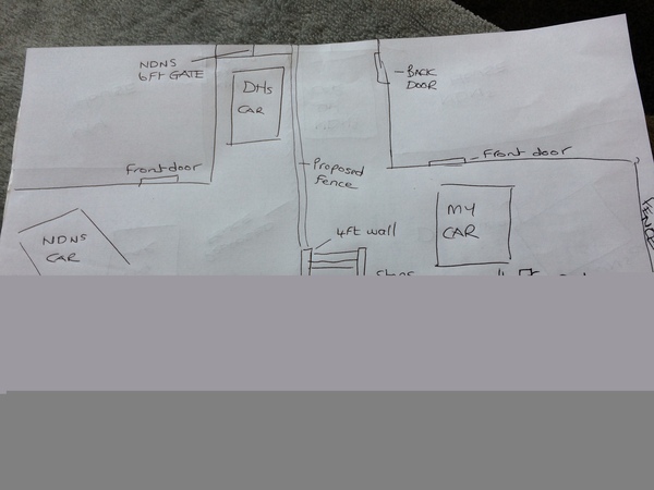 AIBU to put up a fence?