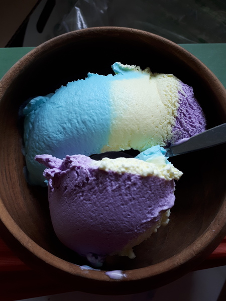 To want to tell you about ice cream?