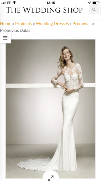 Struggling to find a wedding dress