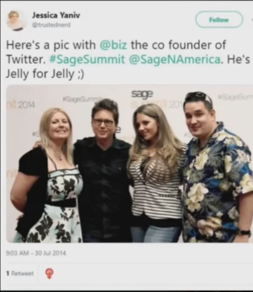 Meghan / Lindsay Twitter ban for misgendering JY, JY tweeted pic with Twitter co-founder....