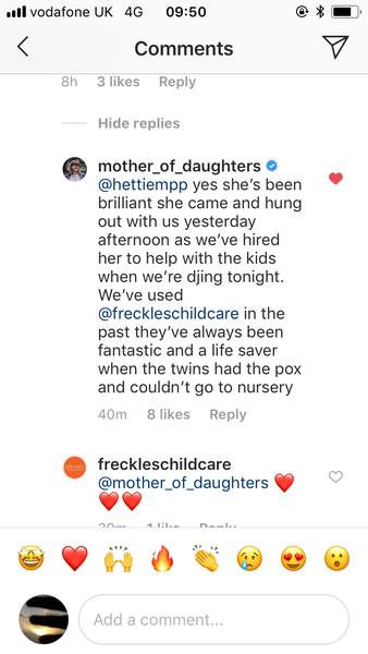 To think mum instagramers giving festival advice should be honest about hiring a festival nanny?