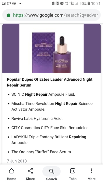 An alternative to Estee Lauder Advanced Night Repair?