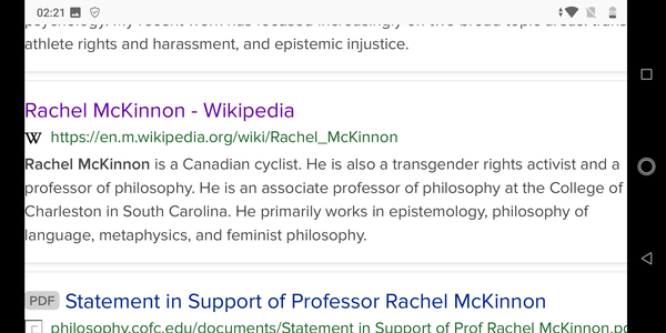 Has McKinnon been sacked?