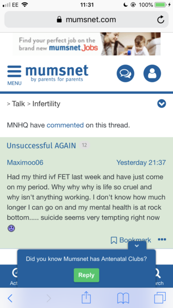 Inappropriate pop up...from MNHQ
