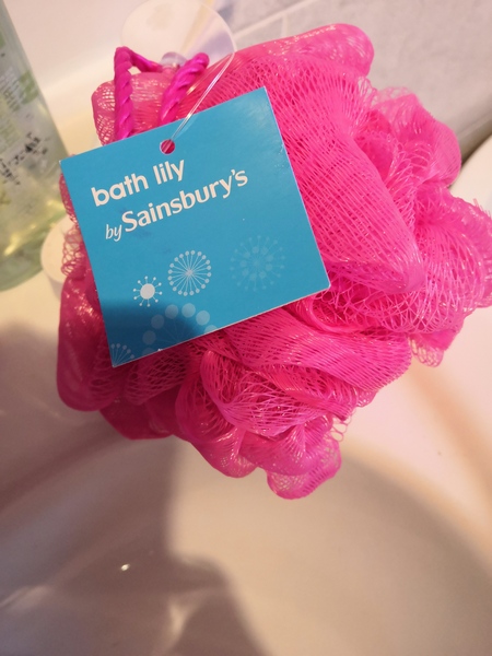 So that nylon netty clump thing you use to wash yourself in the shower?