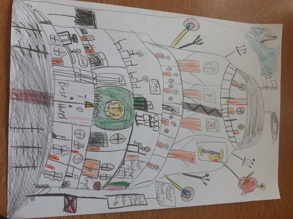 What should the first hotel on the moon look like? Share your children’s drawings
