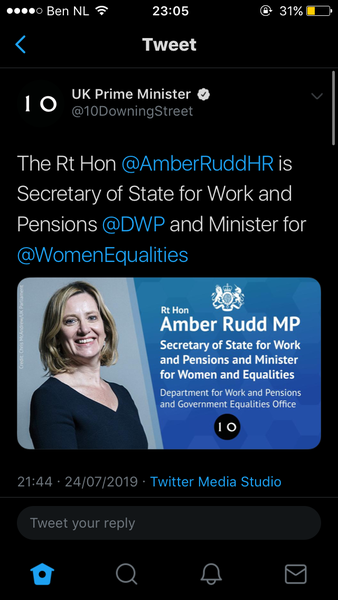 Westminstenders: Prime Minister Johnson