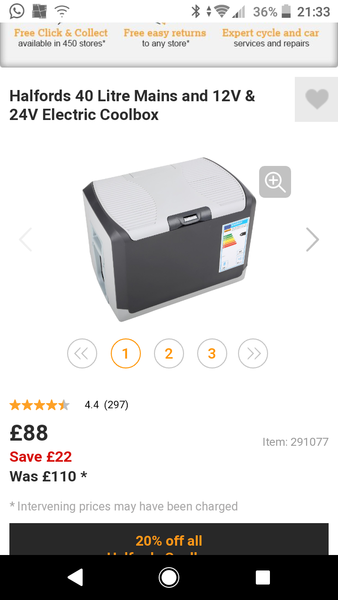 Which camping fridge?