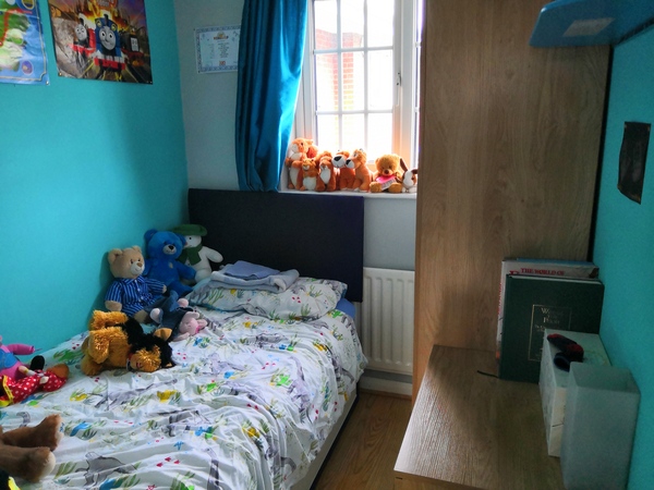 Small bedroom, bad mum?