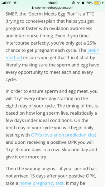 Sperm Meets Egg (hopefully)