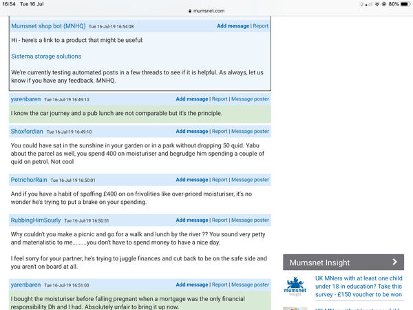Automated bot post ? You cannot be serious
