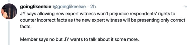 Fascinating tweets about JY’s waxing case. Read here. (cont. thread 2)