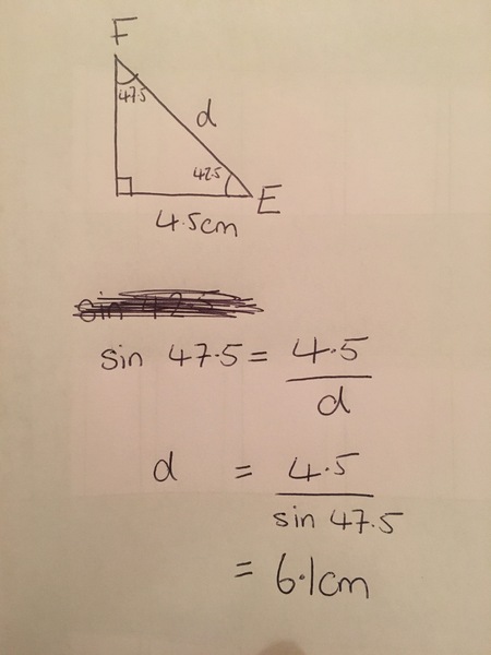 Maths/sine rule