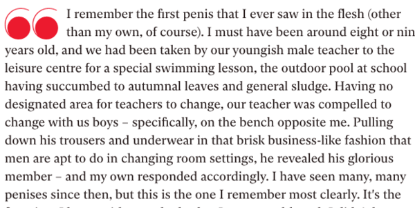 Your starter for 10 - who said "Gay men wish they were trans"?