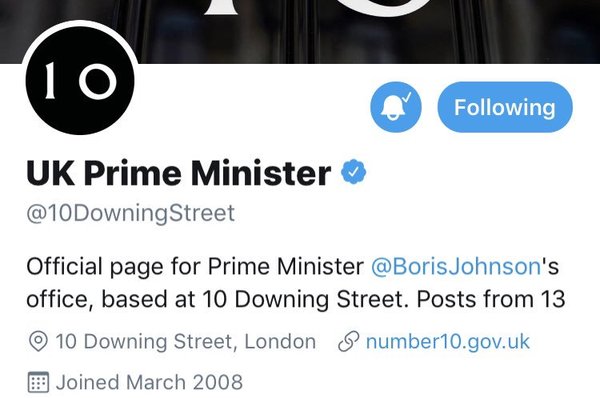 Westminstenders: Prime Minister Johnson