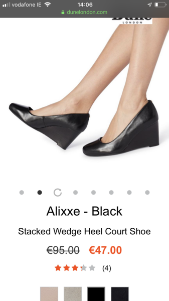 Stylish, smart & comfy black heels - do they exist?