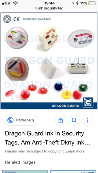 How to remove a security tag