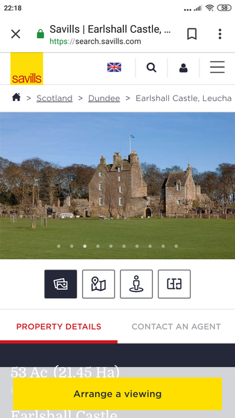 The cheapest and the most expensive property within 5 miles...