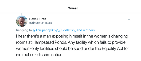Should we campaign for even more women only spaces