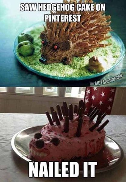 To be sobbing over a birthday cake