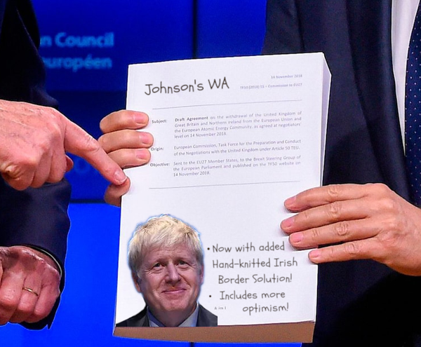 The NI border issue can never be resolved can it?