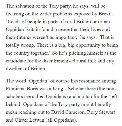 Boris backers - are you part of Oppidan Britain?