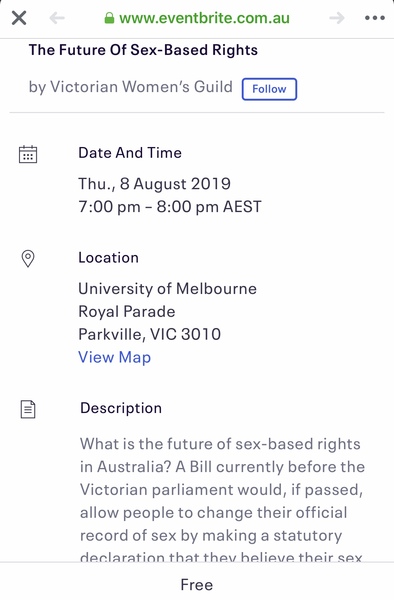 Moira Rayner speaks out about changes to sex-based rights in Australia