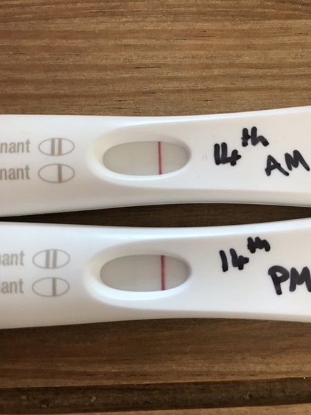Is this a positive pregnancy test? Faint line ?