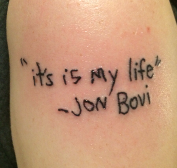 To ask what a classy tattoo is?