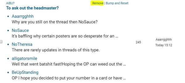 To ask out the headmaster?