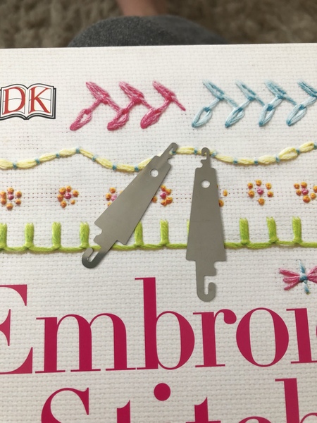 Embroidery question- what are these?