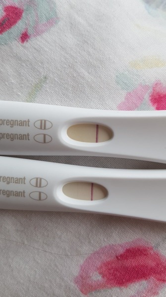 Positive test several days after taking?? FRER