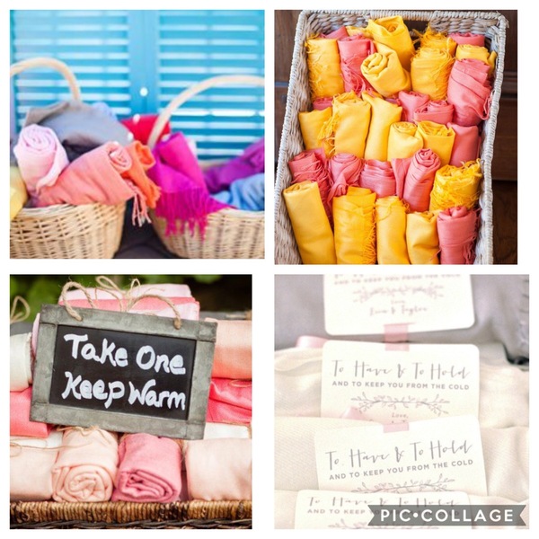 Fun touches to your wedding