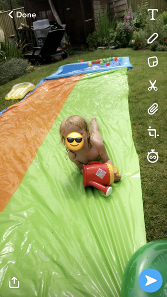 to let children be naked?
