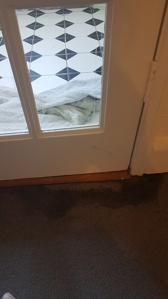 I have ruined my beautiful new hall carpet. Can it be patched?