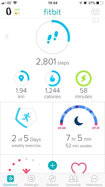 AIBU to think that my Fitbit is trying to tell me something?