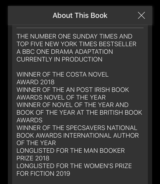 Normal People by Sally Rooney