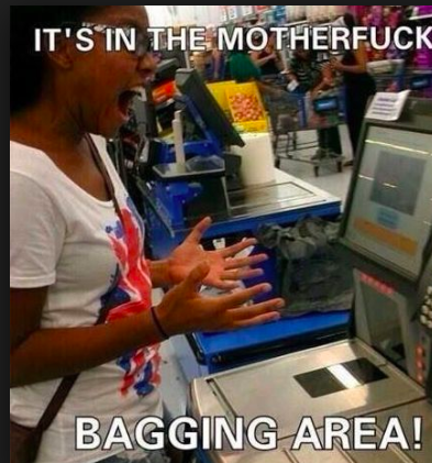 To wonder why people hate the self check outs at supermarkets